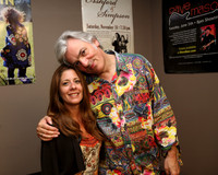 Lorie with Robyn Hitchcock
