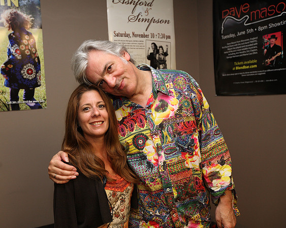 Lorie with Robyn Hitchcock