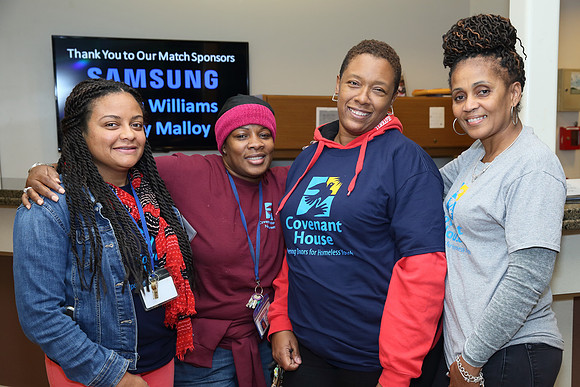 Covenant House Executive Edition Sleep Out in Newark To Support Homeless Youth 11/16/2017
