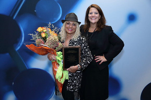 Distinguished Service Award presented to Rosemarie J. Sorce in recognition of  her loyal dedication and commitment to Hackensack University Medical Center 09/20/2017