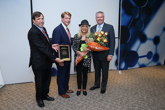 Distinguished Service Award presented to Rosemarie J. Sorce in recognition of  her loyal dedication and commitment to Hackensack University Medical Center 09/20/2017