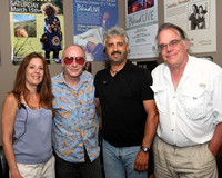 Lorie with Graham Parker, Barry & Tim