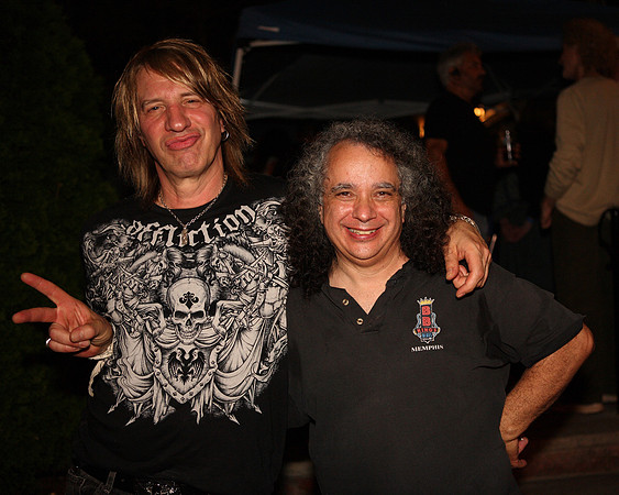 Peter Scance & friend